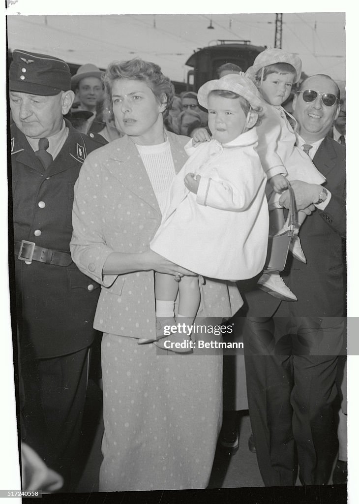 Ingrid Bergman and Family