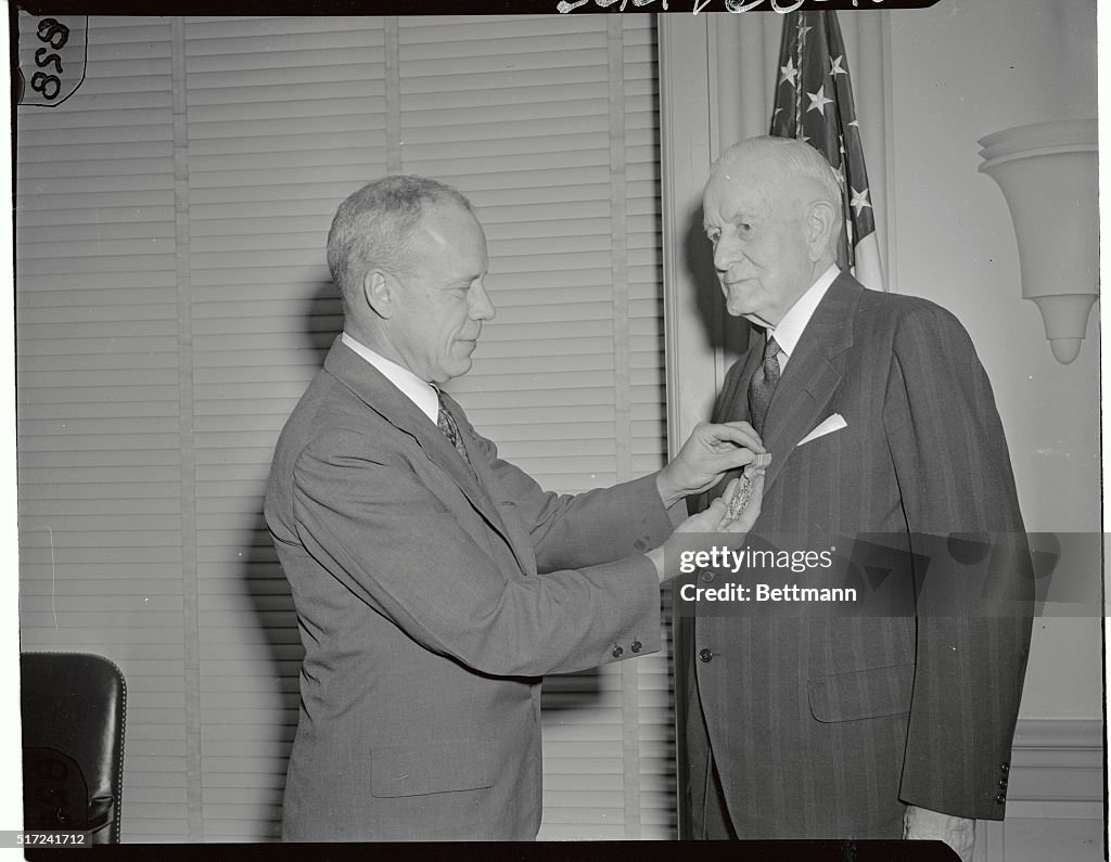 Thomas J. Watson Being Pinned