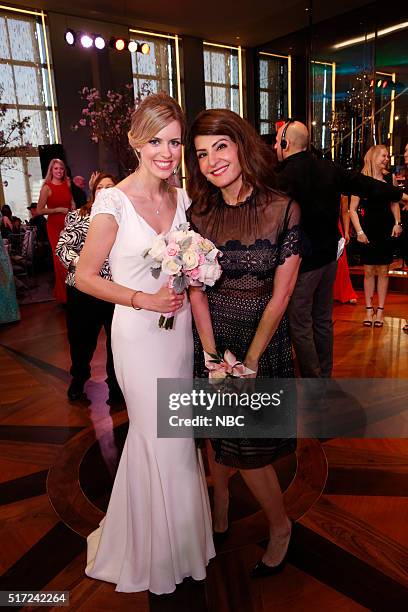 My Big Fat TODAY Wedding -- Pictured: Kaitlin Roseman West, Nia Vardalos appear during My Big Fat TODAY Wedding on Thursday, March 24 2016 --