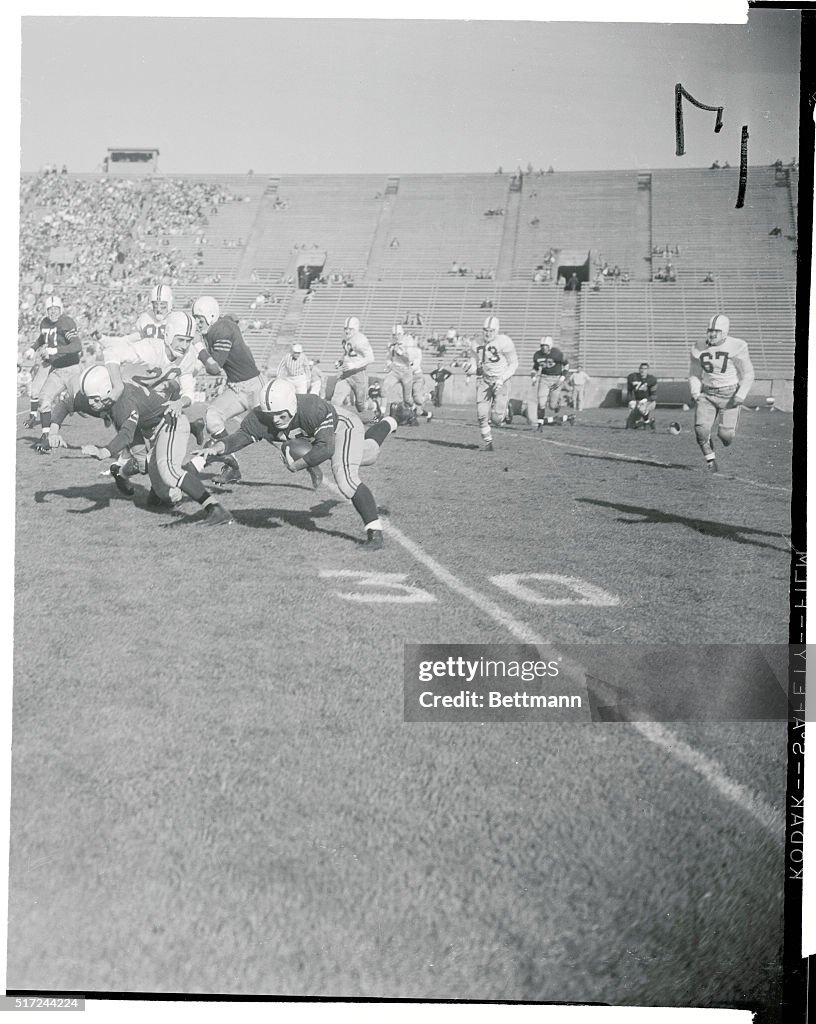 Bob Brink Running With the Football