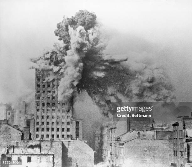 Object Lesson from Bombing of Warsaw. A lesson for the future from the tragedies of the past may result in the planning of cities that are almost...