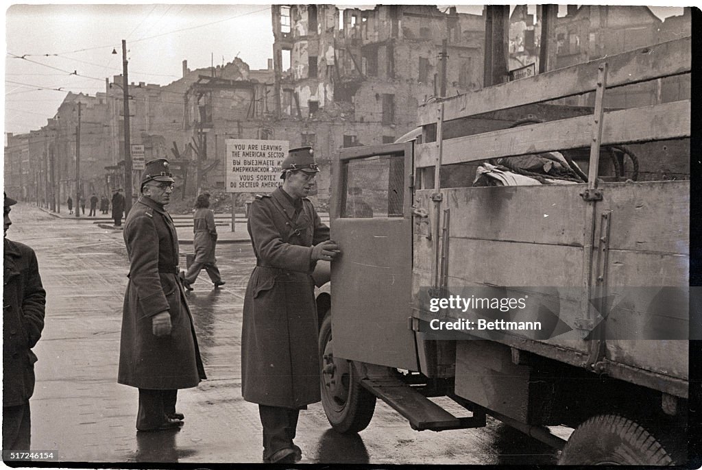 Stumm Police Checking Vehicles