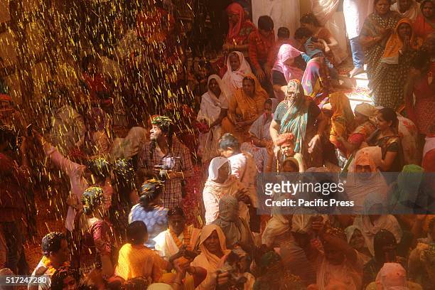 Vrindavan widows break taboo, thousand of widows celebrated Holi at an ancient Vrindavan temple organised by NGO Sulabh International. Bindeshwar...