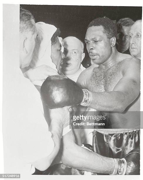 London: Archie Moore Retains Title. Having received a closed left eye, light heavyweight king Archie Moore is still finished in far better shape, as...