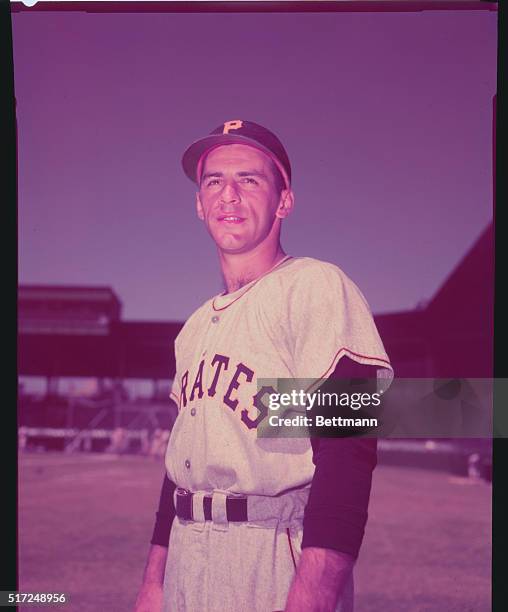 Dick Groat, shortstop for the Pittsburgh Pirates.