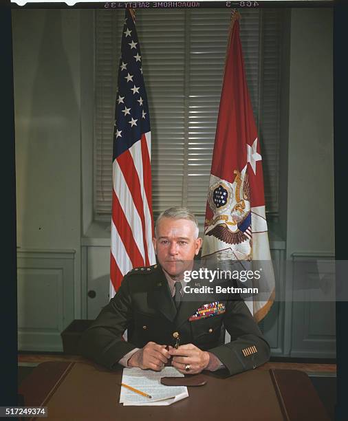 General J. Lawton Collins, successor to Omar Bradley as