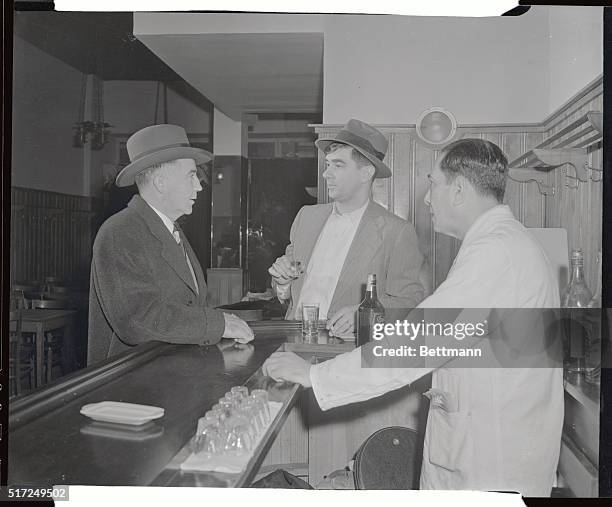 This is an Alcoholics Anonymous representative talking to an alcoholic, and trying to convince him to go to St. John's Episcopal Hospital in Brooklyn...