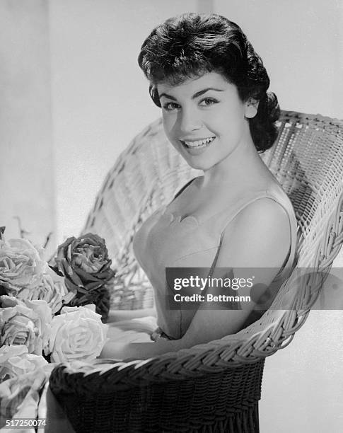 Annette Funicello shows off the beauty that the viewers have seen blossoming on their TV screens for the past four years. Now a sweet 16, Annette is...