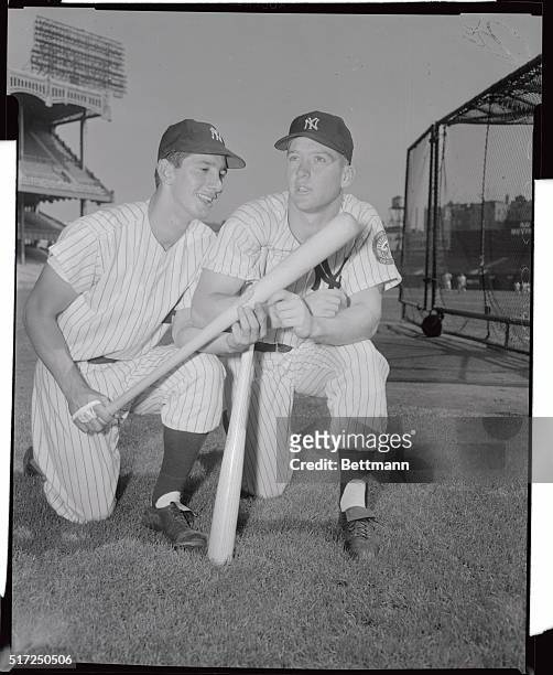 New York Yankee second baseman Billy martin , who, because of injuries recieved during the recent season has caused Manger Casey Stengal to make up...