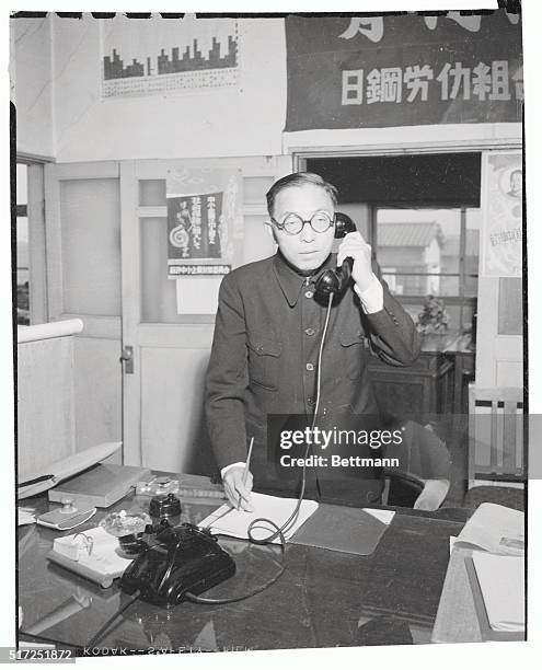 Minoru Takano mild-mannered tubercular who looks more like a meek country school teacher than the militant boss of one of free Asia's greatest labor...