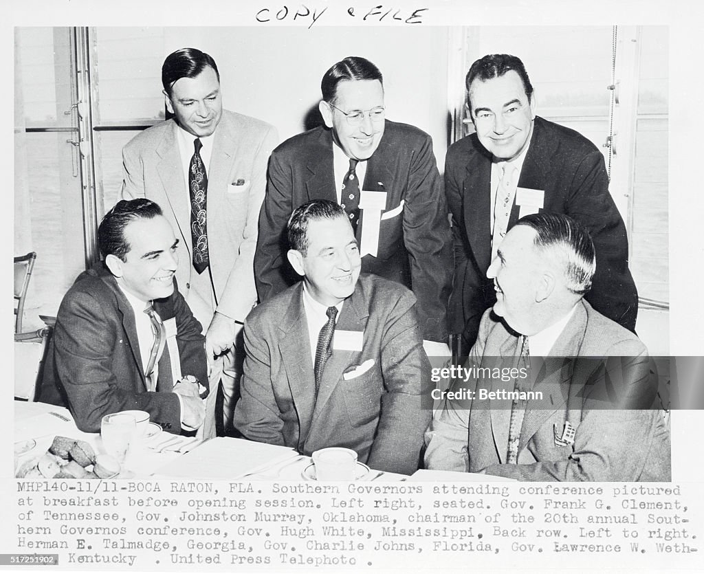 Portrait of Southern Governors Conference Attendees