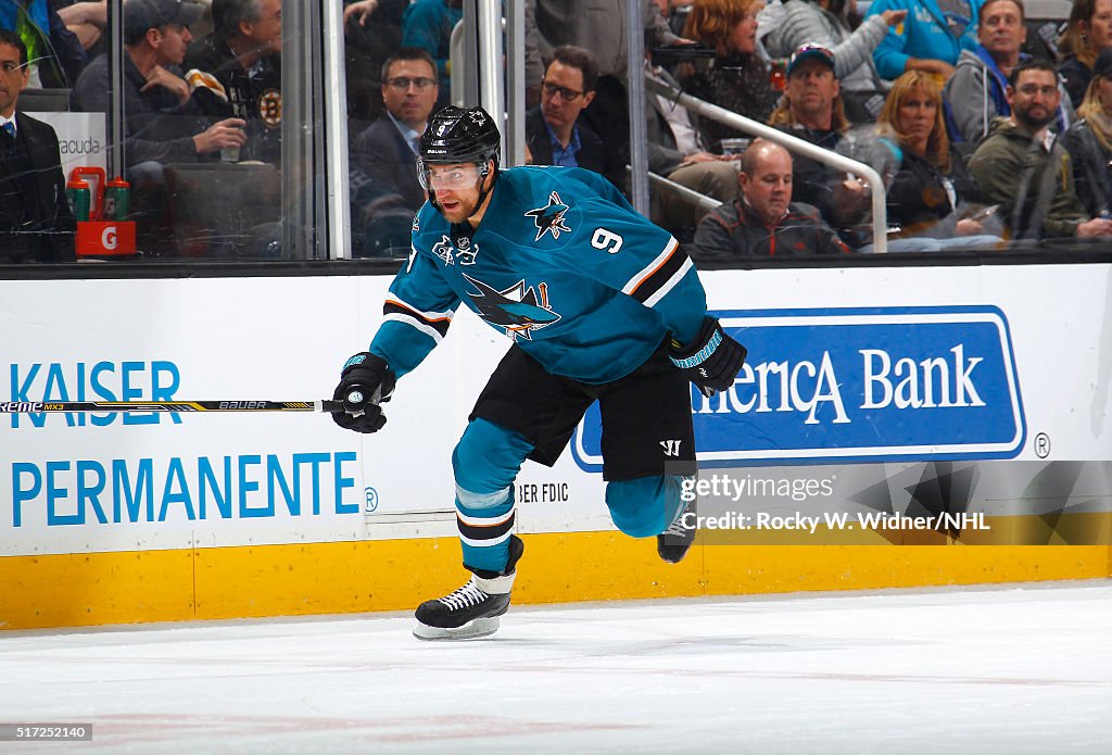 Boston Bruins v San Jose Sharks