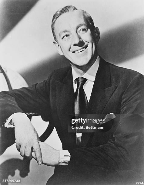 British stage and film actor, Alec Guinness , in a 1958 publicity photograph.