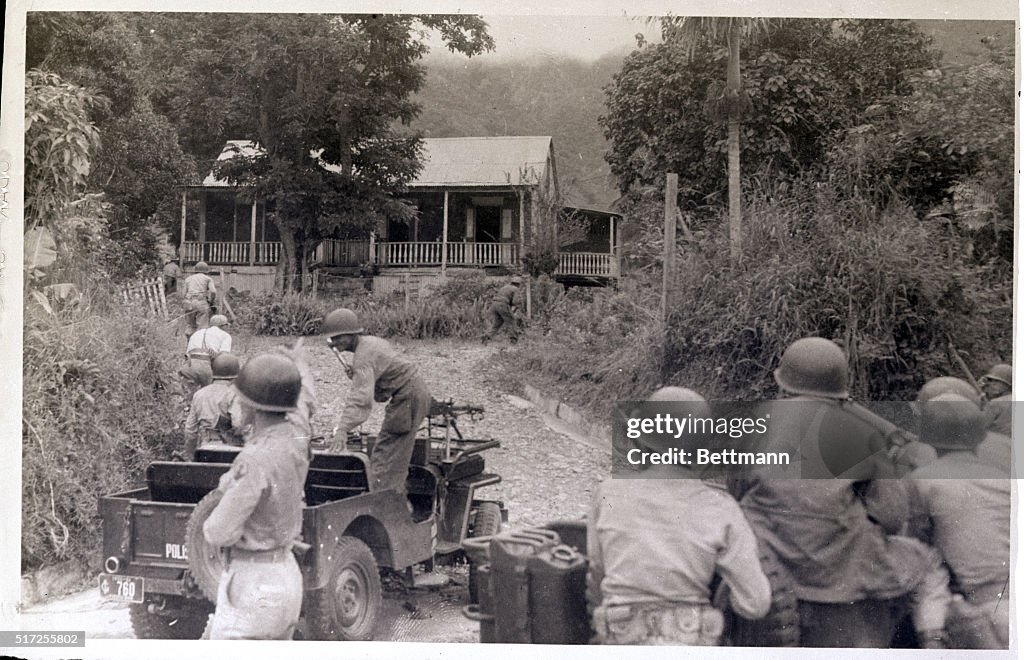 National Guard Surrounding Nationalist House