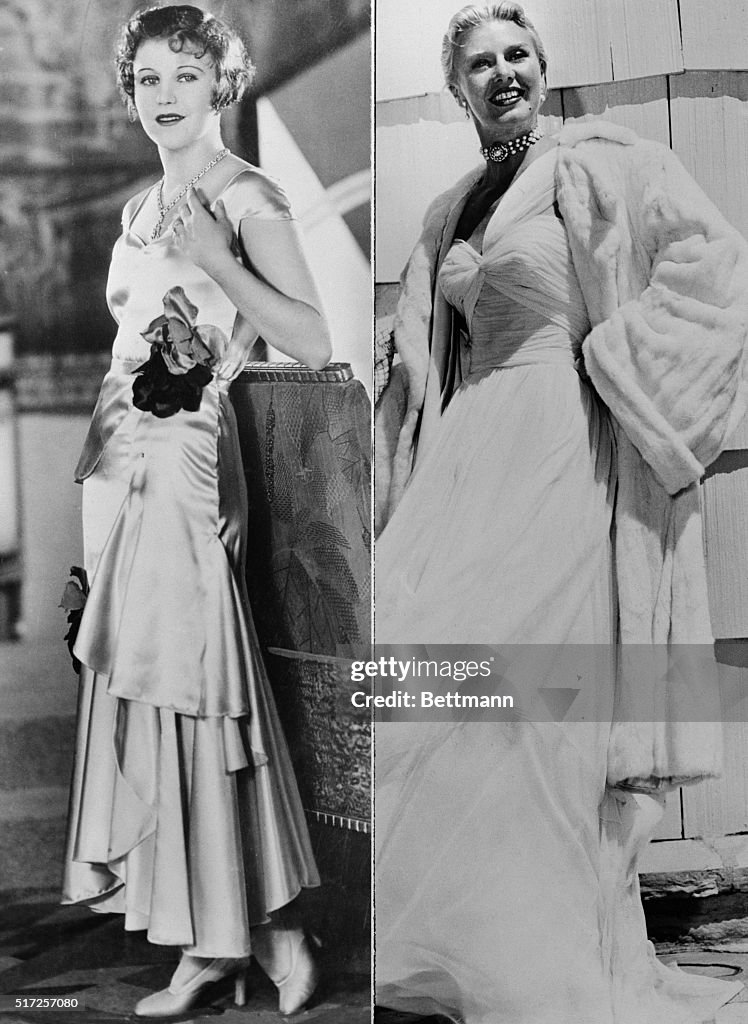 Two Portraits of Ginger Rogers