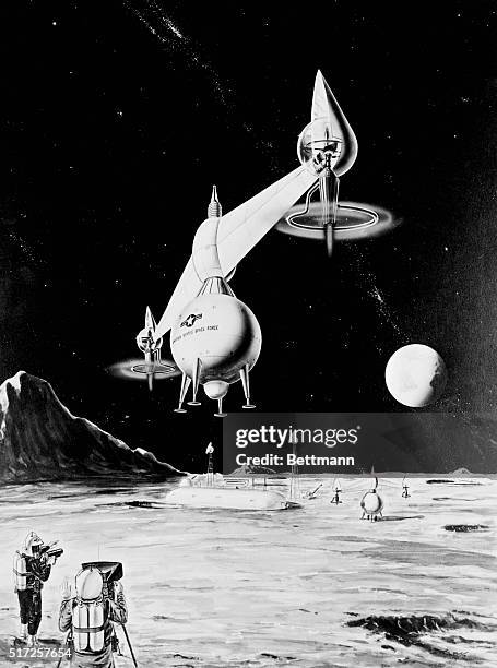 New York: A Dream of the Fantastic Future. The drawing board is the bridge between the dream and the reality - sometimes. This "dream on the drawing...