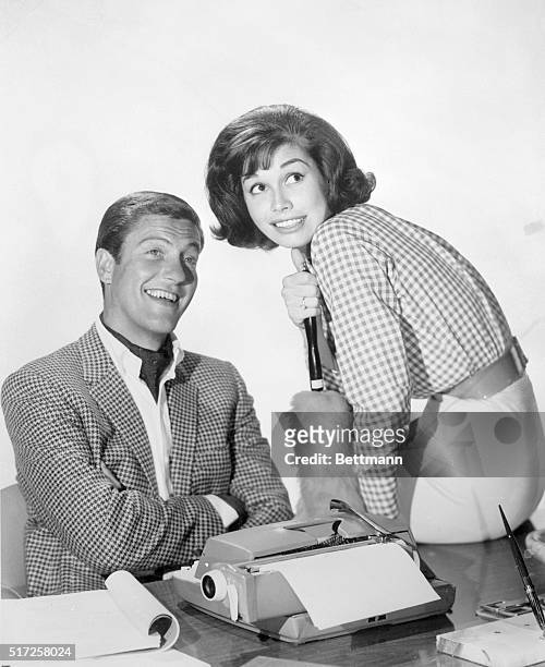 Dick Van Dyke and Mary Tyler Moore in their roles on The Dick Van Dyke Show.
