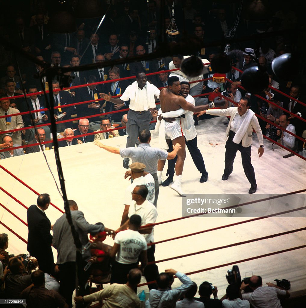 Muhammad Ali Winning Match