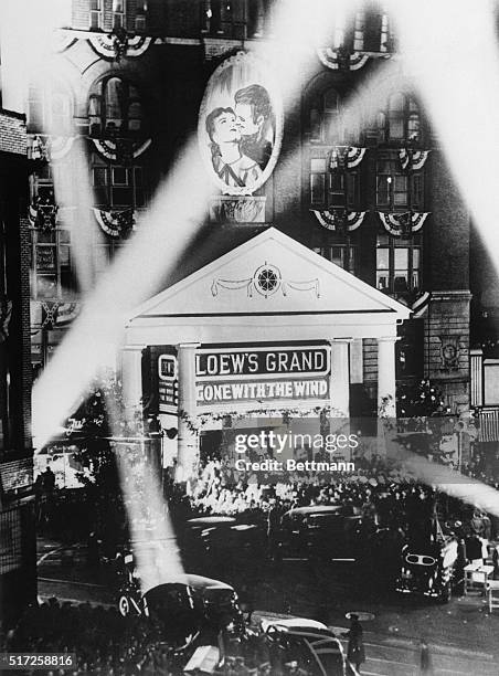 Atlanta: This was the scene outside Atlanta's Lowes Grand theater 28-years ago when Margaret Mitchell's famous book Gone with the Wind was brought to...