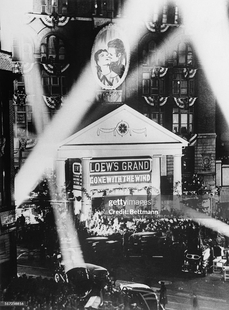 World Premier of Gone with the Wind