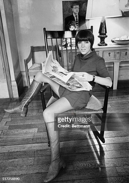 London fashion designer Mary Quant has been at the top of the tree long enough to make others look like upstarts. And when it comes to miniskirts,...