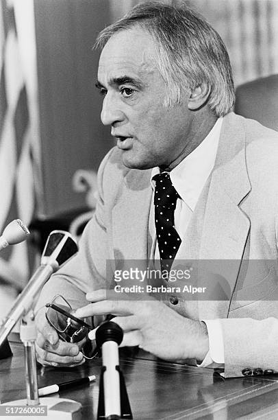 American lawyer and politician, Francis Xavier Bellotti, Boston, Massachusetts, 13th March 1978.