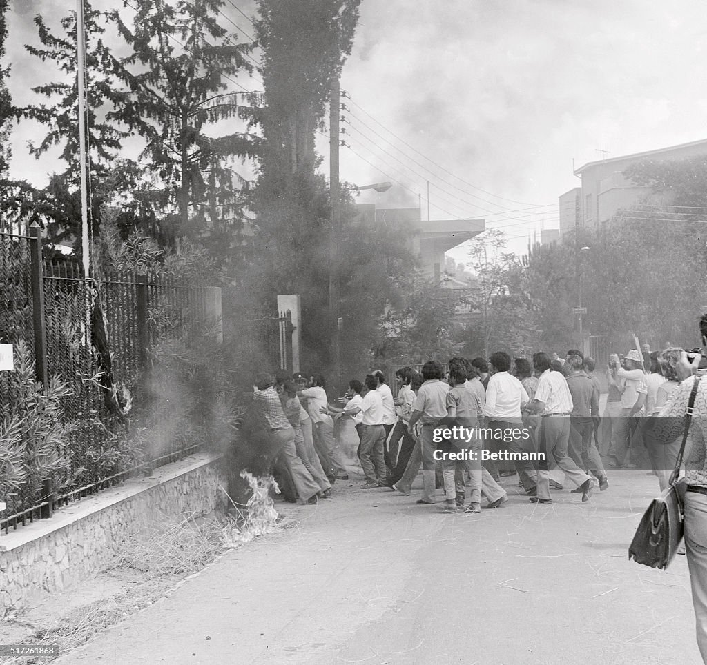 Greek Law Breakers at U. S. Embassy Door