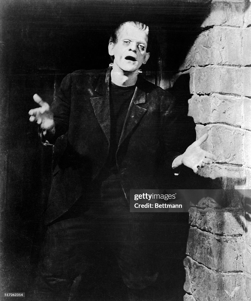 Boris Karloff in Frankenstein