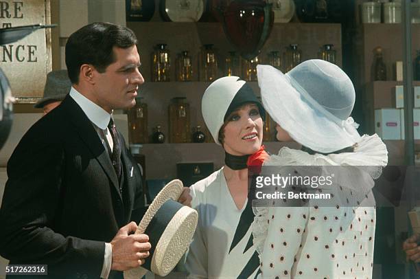 John Gavin, Julie Andrews and Mary Tyler Moore in 1967 Universal Pictures' Thoroughly Modern Millie, directed by George Roy Hill.