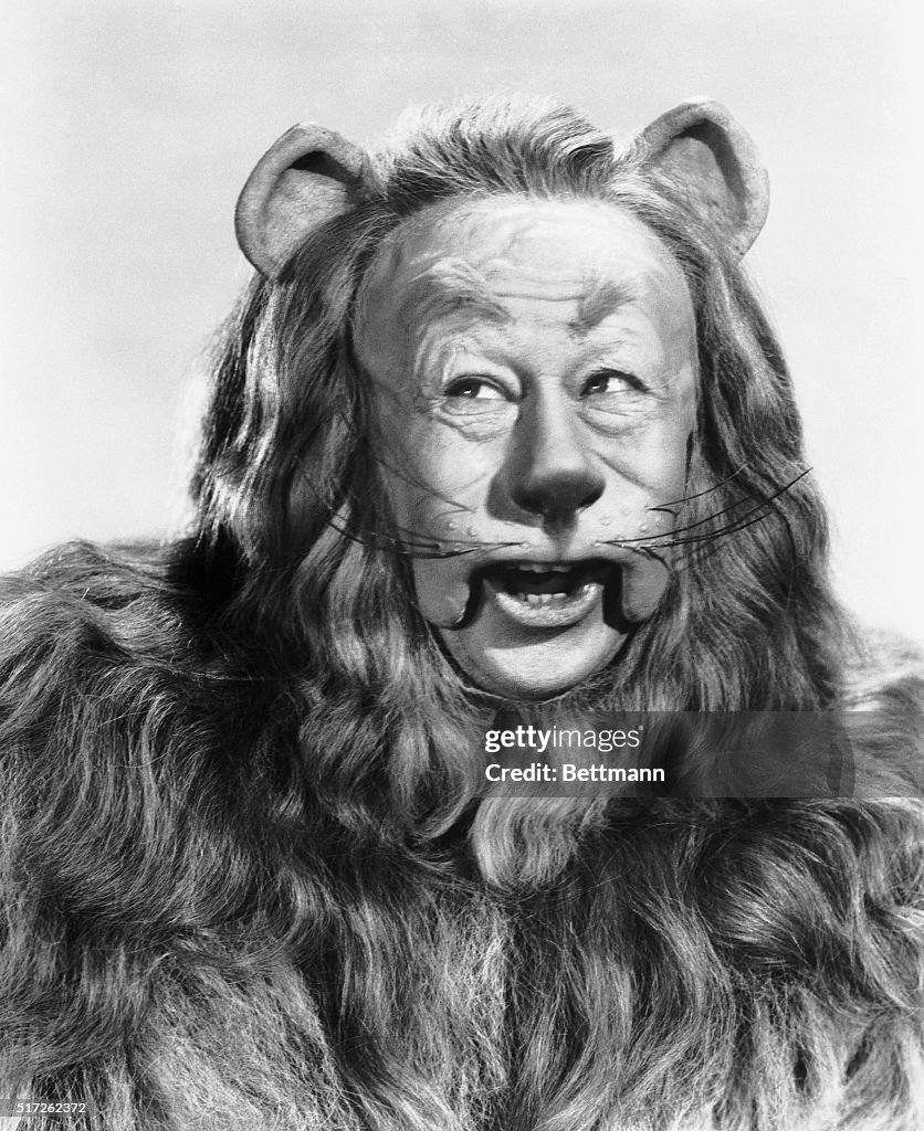 Bert Lahr as Cowardly Lion from Oz
