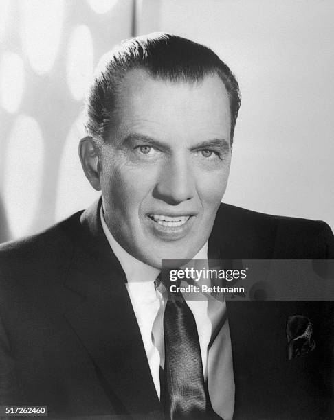 Publicity handout of columnist and television personality Ed Sullivan.