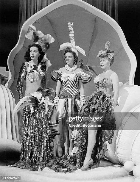 In this scene from the 1941 film, Ziegfeld Girl, Judy Garland is a bit outclassed by the two super beauties surrounding her. Both developed into...