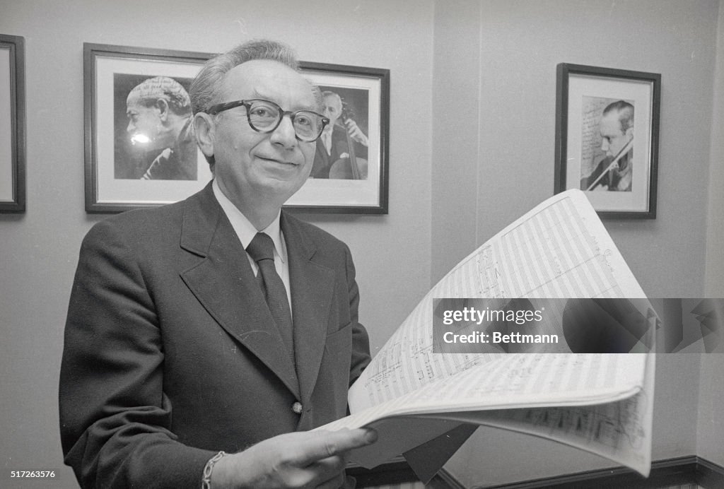 Vincent Persichetti Holding Lincoln Address Score