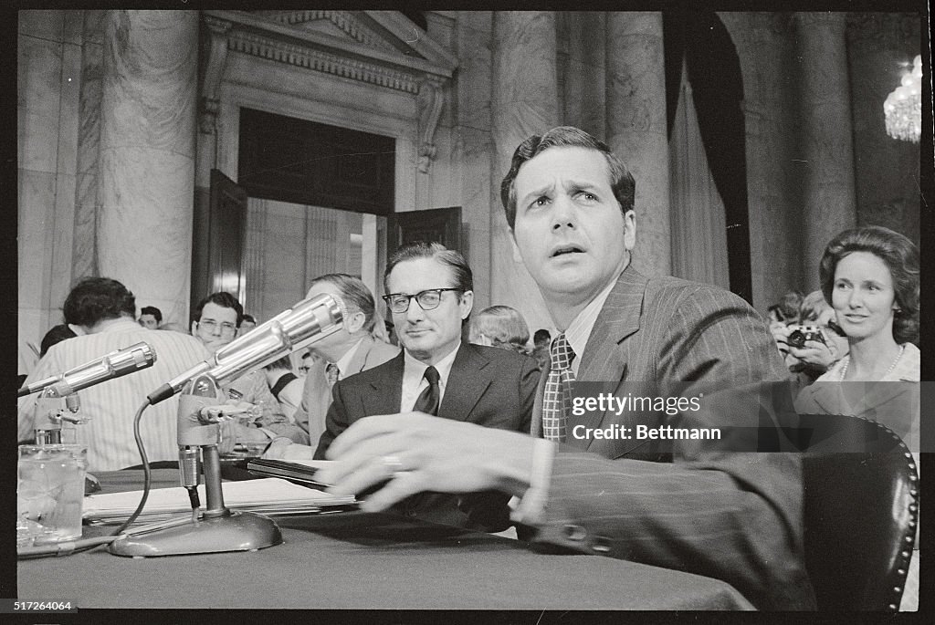 Jeb Stuart Magruder at Watergate Hearing