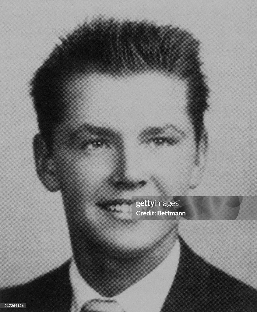 High School Portrait of Jack Nicholson