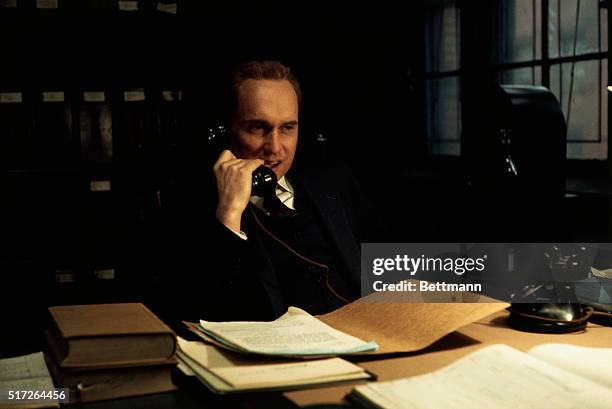 New York, New York: Robert Duvall, who plays Tom Hagen in The Godfather.