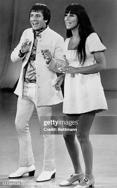 Sonny and Cher are seen then and now, as they trace the history of their show business career, on The Sonny and Cher Years, a speacial music and...