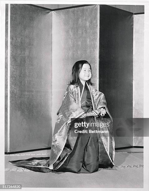 Growing Up. Tokyo, Japan: Princess Nori, youngest child and only daughter of Japan's Crown Prince Akihito and Crown Princess Michiko, is all caught...