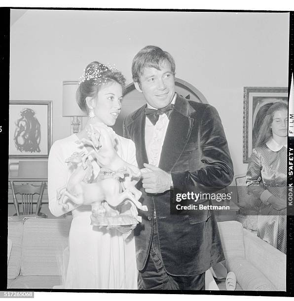 Actor William Shatner revealed his marriage to actress Marcy Lafferty. Private ceremony was held in the home of the bride's father, Perry Lafferty,...