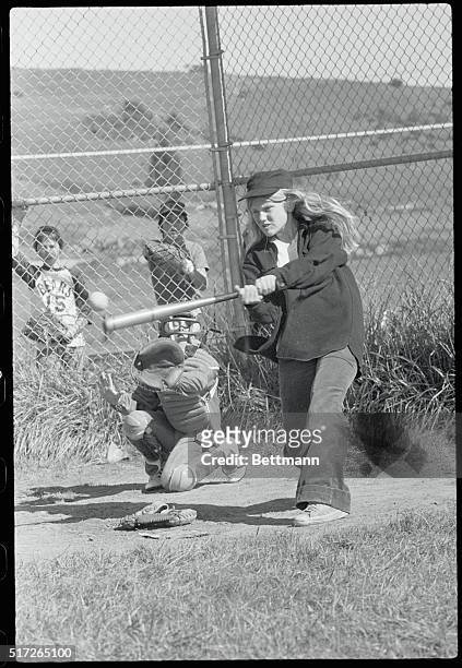 San Rafael, California: A Superior Court ruled April 10th 1974 that 11-year-old Jenny Fille can play Little League baseball, if she's good enough....