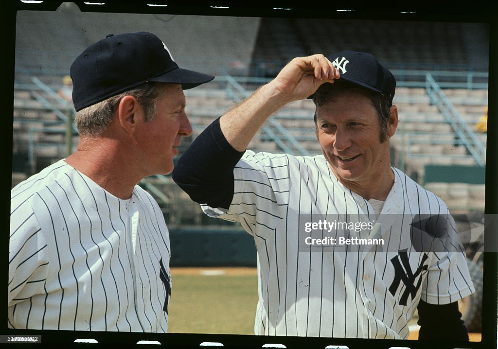 Mickey Mantle and Whitey Ford