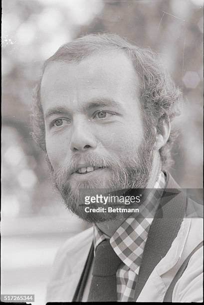 President Gerald Ford's personal photographer, David H. Kennerly, at the White House in 1974.