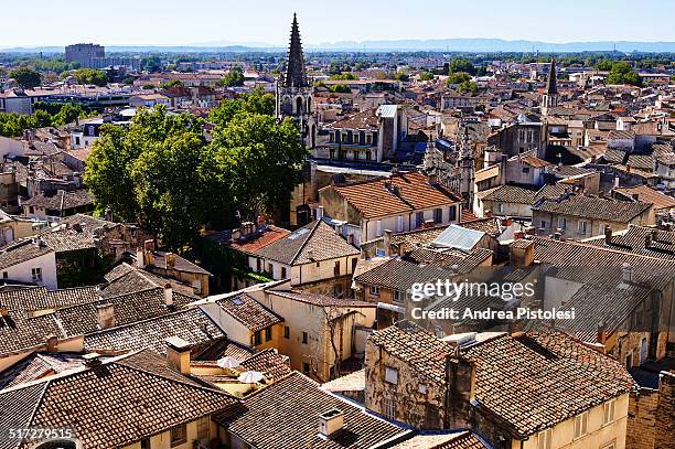 avignon, provence, france - avignon stock-fotos und bilder