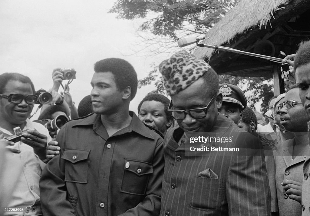 Mobutu and Ali Talking
