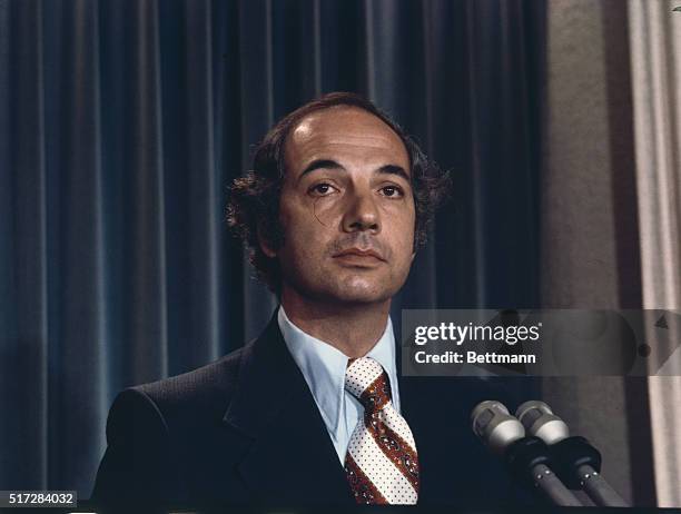 Washington, D.C.: White House press secretary, Ron Nessen.