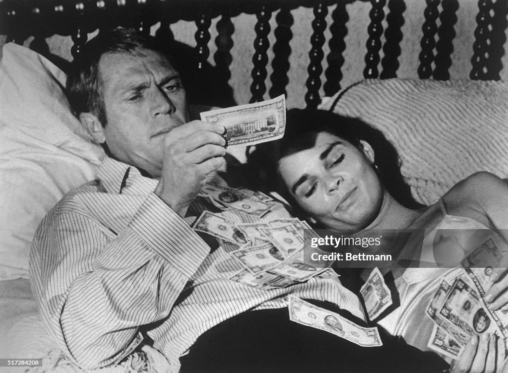 Steve McQueen and Ali MacGraw in The Getaway