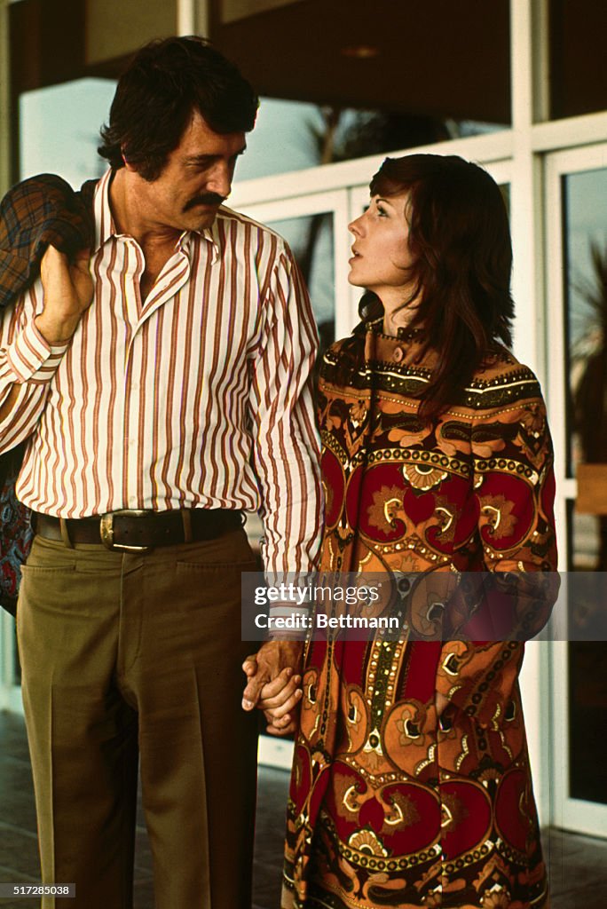 Susan Saint James and Rock Hudson Together in Scene from McMillan and Wife