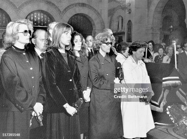 Princess Grace and Princess Caroline of Monaco share the family pew ...