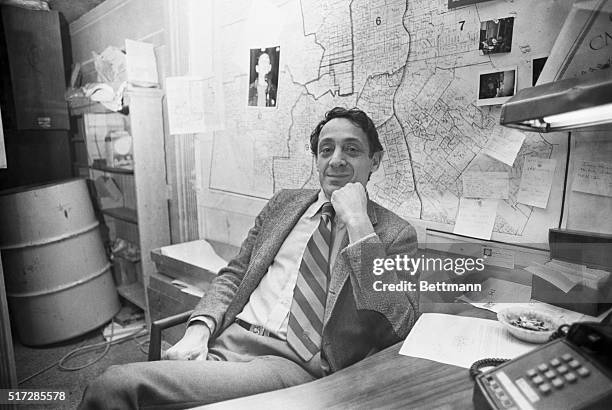 Member of the San Francisco Board of Supervisors, Harvey Milk , 4th December 1977. Milk was the first openly gay man to be elected to public office...