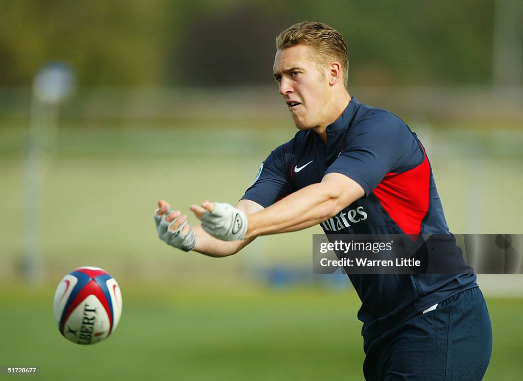 England Sevens Training Session